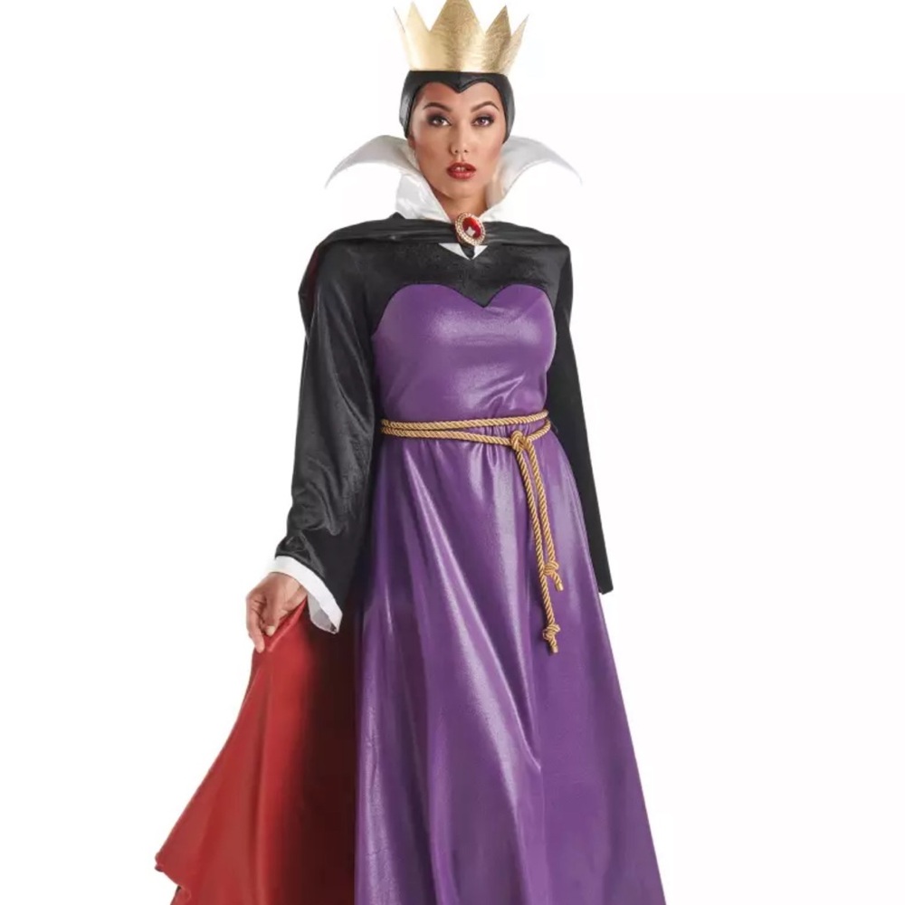 Disney Evil Queen Costume - Purple, Black, Red, Gold